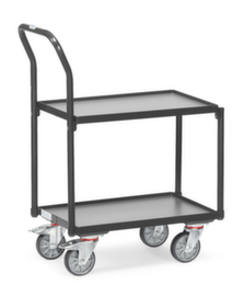 fetra Tafelwagen GREY EDITION voor euronorm-bakken 605x405 mm, draagvermogen 250 kg, 2 etages