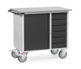 fetra Tafel- en kastwagen GREY EDITION