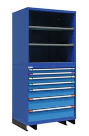 Thurmetall Modulair kastsysteem Modul 1, 7 lade(n), duifblauw/lichtblauw