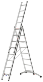 Hymer Multifunctionele ladder met Smart-Base®-traverse, 3 x 8 sporten met antislipprofiel