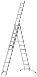 Hymer Multifunctionele ladder met Smart-Base®-traverse, 3 x 12 sporten met antislipprofiel