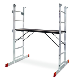 Laddersteiger, 2 x 6 sporten met profiel