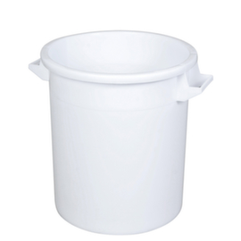 Ton vaatwasserbestendig, wit, 50 l, rond