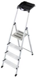 Krause Trapladder  Monto® Secury® met antislipcoating, 4 treden met antislipprofiel