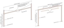 PROCITY Hoogtebegrenzer, hoogte 2200 - 3570 mm