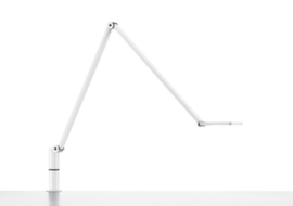 Novus dimbare LED-bureaulamp Attenzia Task, licht warmwit, wit