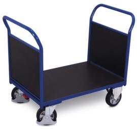 VARIOfit Dubbele kopwandwagen met anti-slip laadvlak, draagvermogen 1000 kg, laadvlak lengte x breedte 1000 x 700 mm