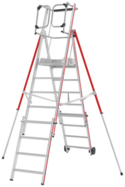 Hymer Platformladder ProTect+ met uitschuifbare ladderdelen