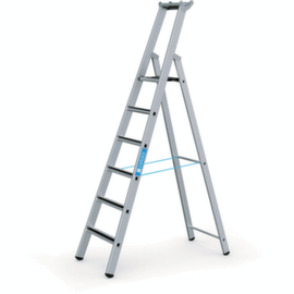 ZARGES Ladder R13step S met antislip treden, 6 treden met R13-laag