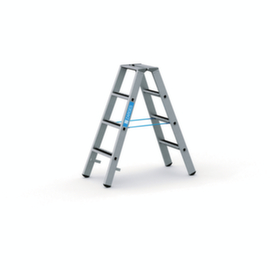 ZARGES Ladder R13step B met antislip treden, 2 x 4 treden met R13-laag