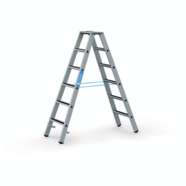 ZARGES Ladder R13step B met antislip treden, 2 x 6 treden met R13-laag