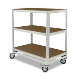UDOB&Auml;R Etagewagen, draagvermogen 150 kg, 3 etages