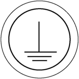 Waarschuwingsetiketten SafetyMarking®, "Randaarde"