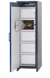 Asecos Lithium-ion magazijnkast ION-LINE type 90, hoogte x breedte x diepte 1953 x 599 x 615 mm