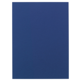 Omslag voor bindmachines Fellowes karton met lederreli&euml;f blauw
