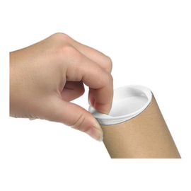 Pluggen voor verzendkoker 100 mm