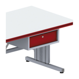 Enkele lade met slot voor modulaire paktafel System Flex