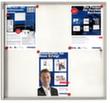 Franken Wandvitrine X-tra!Line® voor binnen  S