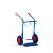 Rollcart Flessenwagen, voor 2x40/50 l fles, massief rubber-banden