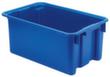 Draaistapelbak, blauw, inhoud 45 l