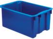 Draaistapelbak, blauw, inhoud 60 l