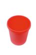 helit Prullenmand voor kantoor, 18 l, rood