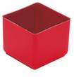 inzetbak, rood, lengte x breedte 49 x 49 mm