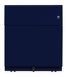 Bisley Rolcontainer Note met HR uittrekbaar, 1 lade(n), oxfordblauw/oxfordblauw