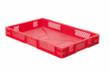 Lakape Euronorm-stapelbak Favorit geperforeerde wanden + bodem, rood, inhoud 14,5 l