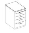 Nowy Styl Bureau E10 met 4-voetonderstel Missing translation S