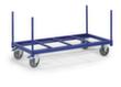 Rollcart Rongenwagen met open laadvlak, draagvermogen 1200 kg, laadvlak lengte x breedte 1300 x 800 mm