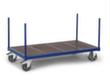 Rollcart Rongenwagen met anti-slip laadvlak, draagvermogen 1200 kg, laadvlak lengte x breedte 1300 x 800 mm