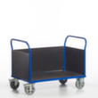 Rollcart Zware wagen met drie wanden