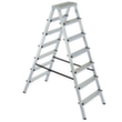 Aluminium dubbele ladder