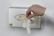 Dispenser voor cosmetische tissues