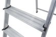 Krause Universele trapladder, 8 trede(n) met traanplaatprofiel  S