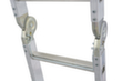 Krause Vierdelige multifunctionele vouwladder STABILO® Professional, 4 x 4 sporten met profiel  S