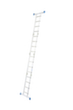 Krause Vierdelige multifunctionele vouwladder STABILO® Professional, 4 x 4 sporten met profiel  S