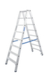 Krause Universele trapladder Dopplo, 2 x 8 trede(n) met traanplaatprofiel