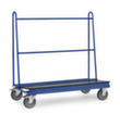 fetra Platenwagen met aanlegframe, draagvermogen 500 kg, laadvlak lengte x breedte 1500 x 400 mm