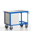 Rollcart Milieu-werkplaatswagen met oliedichte kuip en rooster, draagvermogen 600 kg, laadvlak lengte x breedte 1150 x 700 mm  S