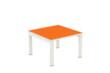 Paperflow Bijzettafel easyDesk, hoogte x breedte x diepte 400 x 600 x 600 mm, plaat oranje