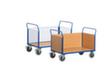 Rollcart Wagen met drie wanden