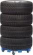 fetra Bandentrolley TYRE TROLLEY voor 8 banden/4 complete wielen  S