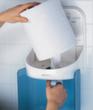 Tork Dispenser voor handdoekrollen, polycarbonaat, blauw/wit  S