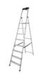 Krause Universele trapladder, 8 trede(n) met traanplaatprofiel  S