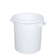 Ton vaatwasserbestendig, wit, 35 l, rond