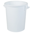 Ton vaatwasserbestendig, wit, 75 l, rond