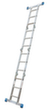 Krause Multifunctionele vouwladder STABILO® Professional, 4 x 3 sporten met profiel  S