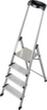 Krause Trapladder PlusLine Monto® Safety, 4 trede(n) met traanplaatprofiel